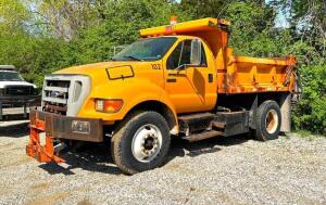 DESCRIPTION: 2004 Ford F-750 Truck BRAND/MODEL: FORD F750 INFORMATION: RUNS GOOD, MILEAGE: 90,605 LOCATION LOT