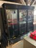 DESCRIPTION HUSSMANN THREE GLASS DOOR REFRIGERATED MERCHANDISER BRAND/MODEL HUSSMANN BCH-68 ADDITIONAL INFORMATION 115 VOLT, 1 PHASE, SN# MY11F043760 - 4