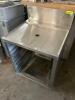 DESCRIPTION 23" UNDER BAR STAINLESS DRY RACK CABINET. LOCATION BAY 6 QUANTITY 1 - 2