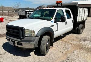 2006 Ford F-550 Truck, VIN # 1FDAW57P56EC54152