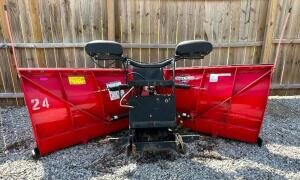 DESCRIPTION: 2020 BOSS 9'2" POWER-V XT SNOW PLOW BRAND/MODEL: BOSS INFORMATION: INCLUDES CONTROL KIT LOCATION LOT SIZE: 9'2"