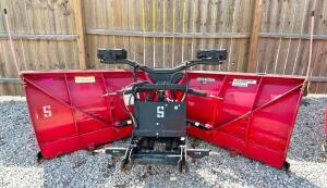 DESCRIPTION: 2016 BOSS 9'2" POWER-V XT SNOW PLOW BRAND/MODEL: BOSS INFORMATION: INCLUDES CONTROL KIT LOCATION LOT SIZE: 9'2"