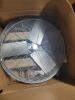 DESCRIPTION (1) WALL MOUNT FAN BRAND/MODEL TPI INDUSTRIAL ADDITIONAL INFORMATION RETAILS FOR $300.00 SIZE 30 IN THIS LOT IS ONE MONEY QTY 1 - 2