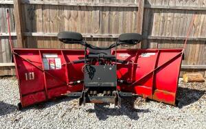 DESCRIPTION: BOSS 9'2" POWER-V XT SNOW PLOW BRAND/MODEL: BOSS INFORMATION: INCLUDES CONTROL KIT LOCATION LOT SIZE: 9'2"