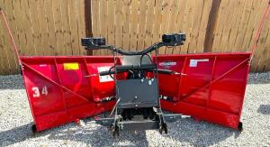 DESCRIPTION: 2020 BOSS 9'2" POWER-V XT SNOW PLOW BRAND/MODEL: BOSS INFORMATION: INCLUDES CONTROL KIT LOCATION LOT SIZE: 9'2"