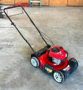 DESCRIPTION: TROY-BILT 150CC 21" SELF PROPELLED WALK BEHIND LAWN MOWER BRAND/MODEL: TROY-BILT TB320 LOCATION WAREHOUSE #2 SIZE: 21"