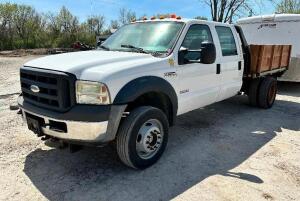 2006 Ford F-450 Pickup Truck, VIN # 1FDXW47P36EC46653