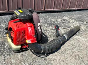 DESCRIPTION: REDMAX COMMERCIAL BACKPACK BLOWER BRAND/MODEL: REDMAX EBZ7500 LOCATION WAREHOUSE #2