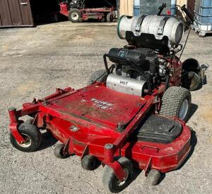 DESCRIPTION: EXMARK 60" TURF TRACER X-SERIES WALK BEHIND MOWER BRAND / MODEL: TTX680PKC60400 ADDITIONAL INFORMATION SN# 316630078, 1595.3 HOURS. COMES