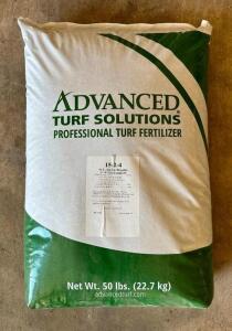 DESCRIPTION: (10) ADVANCED TURF SOLUTIONS 15-2-4 PCU, AM-SUL, BIOSOLIDS (50 LB) BRAND/MODEL: ADVANCED TURF SOLUTIONS 15-2-4 INFORMATION: NITROGEN: 15%