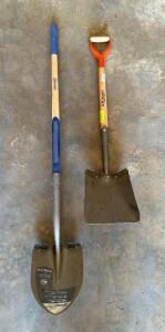 DESCRIPTION: (2) VARIOUS SIZE SHOVELS LOCATION WAREHOUSE #1