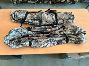 DESCRIPTION: (2) CAMO CANVAS RIFLE BAGS LOCATION: BUILDING 4 QTY: 1