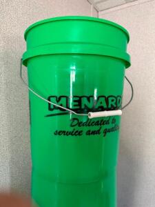 DESCRIPTION: (20) 5 GALLON MENARDS BUCKETS LOCATION: BUILDING 5 THIS LOT IS: SOLD BY THE PIECE QTY: 20