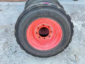 DESCRIPTION: (3) HD 2000 II HEAVY EQUIPMENT TIRES W/ RIMS LOCATION: BUILDING 4 THIS LOT IS: SOLD BY THE PIECE QTY: 3