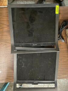 DESCRIPTION (2) SONY TFT LCD COLOR COMPUTER DISPLAYS BRAND/MODEL SDM-HS95P THIS LOT IS SOLD BY THE PIECE. LOCATION BAY 6 QUANTITY 2