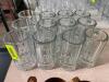 DESCRIPTION (12) 16 OZ GLASS BEER MUGS THIS LOT IS SOLD BY THE PIECE. LOCATION BAY 7 QUANTITY 12 - 2