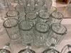 DESCRIPTION (12) 16 OZ GLASS BEER MUGS THIS LOT IS SOLD BY THE PIECE. LOCATION BAY 7 QUANTITY 12 - 2