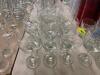 DESCRIPTION (10) WINE GLASSES. THIS LOT IS SOLD BY THE PIECE. LOCATION BAY 7 QUANTITY 10 - 2