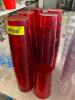 DESCRIPTION (30) 20 OZ RED PLASTIC TUMBLERS. THIS LOT IS SOLD BY THE PIECE. LOCATION BAY 7 QUANTITY 30 - 2