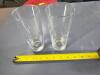 DESCRIPTION (25) TALL BAR GLASSES. SOLD WITH THE RACK THIS LOT IS SOLD BY THE PIECE. LOCATION BAY 7 QUANTITY 25 - 3