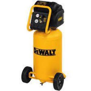 DESCRIPTION: (1) WORKSHOP COMPRESSOR BRAND/MODEL: DEWALT #D55168 INFORMATION: YELLOW/MAX PSI: 225/5 CFM RETAIL$: $715.07 EA SIZE: 24-1/2"L X 44-3/4"H