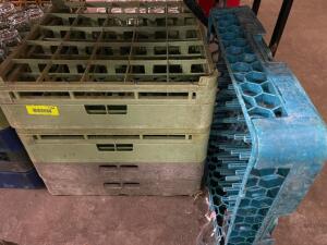 DESCRIPTION (5) ASSORTED PLASTIC GLASS RACKS THIS LOT IS ONE MONEY LOCATION BAY 7 QUANTITY 1