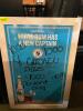 DESCRIPTION CAPTAIN MORGAN FRAMED MENU BOARD. LOCATION BAY 7 QUANTITY 1 - 2