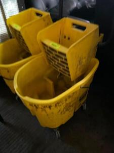 DESCRIPTION YELLOW MOP BUCKET AND WRINGER LOCATION BAY 7 QUANTITY 1