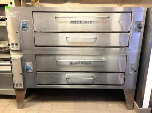 BAKERS PRIDE Y600 DOUBLE STACK PIZZA OVEN