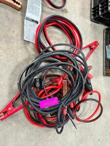 DESCRIPTION: (3) ASSORTED JUMPER CABLES LOCATION: BUILDING 7 THIS LOT IS: ONE MONEY QTY: 1