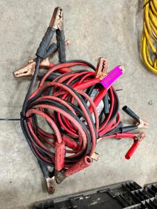 DESCRIPTION: (3) ASSORTED JUMPER CABLES LOCATION: BUILDING 7 THIS LOT IS: ONE MONEY QTY: 1