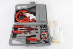 DESCRIPTION: (1) TOOL SET BRAND/MODEL: FIXIT INFORMATION: GRAY CARRY CASE RETAIL$: $50.00 TOTAL QTY: 1