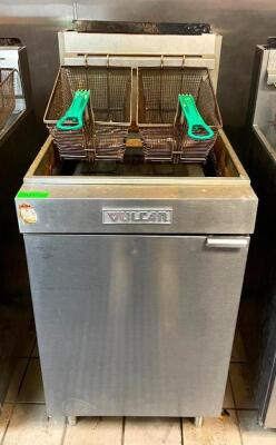 VULCAN 65-70LB NATURAL GAS FLOOR FRYER