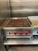 WOLF 25" NATURAL GAS LOW PROFILE RADIANT GAS CHARBROILER- 58,000 BTU - 2