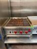 WOLF 25" NATURAL GAS LOW PROFILE RADIANT GAS CHARBROILER- 58,000 BTU - 3