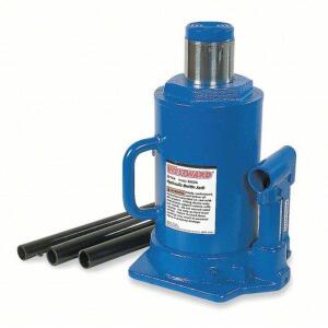 DESCRIPTION: (1) SIDE PUMP BOTTLE JACK BRAND/MODEL: WESTWARD #3ZC64B INFORMATION: 30 TON CAPACITY, 11" LIFTING HEIGHT MIN., 18" LIFTING HEIGHT MAX RET