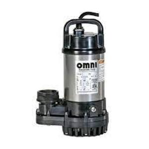 DESCRIPTION: (1) SUBMERSIBLE PUMP BRAND/MODEL: OMNI #OMA3 RETAIL$: $637.00 EA SIZE: 1 PHASE, 60 HERTZ, 3.2 AMP, 115 VOLT QTY: 1