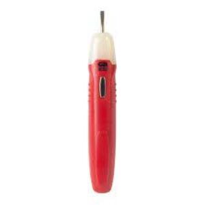 DESCRIPTION: (2) VOLTAGE CONTINUITY SCREWDRIVER TESTER BRAND/MODEL: GARDNER BENDER #GCV-3206 INFORMATION: RED RETAIL$: $17.77 EA SIZE: 12-250 QTY: 2