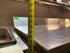 60" WORK TOP TWO-SECTION FREEZER W/ 5" BACKSPLASH - 13