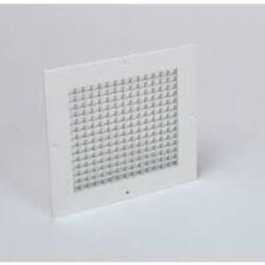 DESCRIPTION: (3) CASE OF (5) EGGCRATE GRILLE SURFACE MOUNT BRAND/MODEL: PLASTICADE #AG-8X8-RSW-5PK RETAIL$: $106.65 EA SIZE: 8X8 QTY: 3