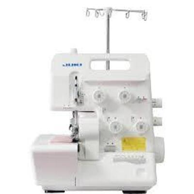 DESCRIPTION: (1) PORTABLE THREAD SERGER SEWIGN MACHINE BRAND/MODEL: JUKI #MO600N INFORMATION: WHITE RETAIL$: $369.00 EA QTY: 1