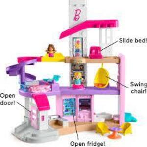 DESCRIPTION: (1) LITTLE DREAMHOUSE BRAND/MODEL: BABRBIE LITTLE PEOPLE RETAIL$: $52.99 EA QTY: 1