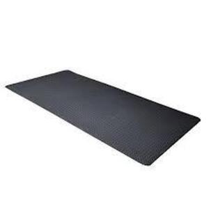 DESCRIPTION: (1) FOAM EXERCISE MATBRAND/MODEL: CAP BARBELLINFORMATION: BLACKSIZE: 46" X 93"RETAIL$: $40.00 EAQTY: 1