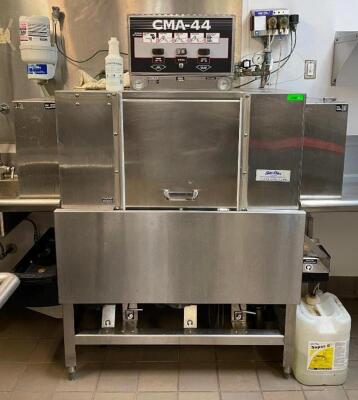 CMA 44L HIGH TEMPERATURE CONVEYOR DISHWASHER - LEFT TO RIGHT, 460V, 3 PHASE