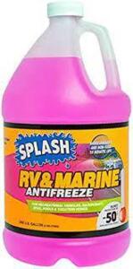 DESCRIPTION: (2) RV AND MARINE ANTIFREEZE BRAND/MODEL: SPLASH #49GU89 RETAIL$: $7.00 EA SIZE: 1 GALLON QTY: 2