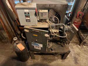 DESCRIPTION: COMPRESSOR AND EVAPORATOR TO KITCHEN WALK IN COOLER ADDITIONAL INFORMATION 208 VOLT , 3 PHASE. REQUIRES PROFESSIONAL PUMP DOWN. LOCATION: