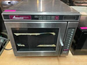 AMANA COMMERCIAL MICROWAVE.