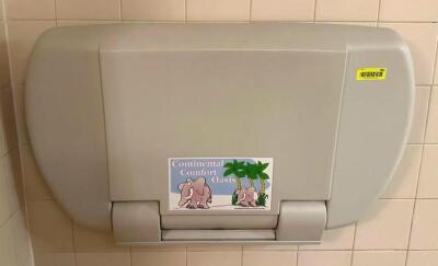 DESCRIPTION: BABY CHANGING STATION LOCATION: WOMENS BATHROOM QTY: 1