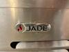DESCRIPTION: JADE RANGE 72" TWELVE BURNER RANGE W/ LOWER FOUR DRAWER REFRIGERATED CHEFS BASE. BRAND / MODEL: JADE RANGE ADDITIONAL INFORMATION NATURAL - 4