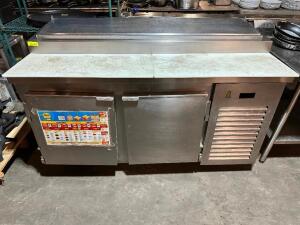 DESCRIPTION: KAIRAK 65" REFRIGERATED PREP TOP COOLER BRAND / MODEL: KAIRAK KBP-65S ADDITIONAL INFORMATION 115 VOLT, 1 PHASE SIZE 65" LOCATION: BAY 7 Q